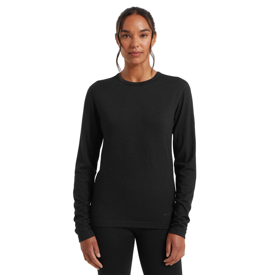 Redstone Long Sleeve Crew Womens - Black