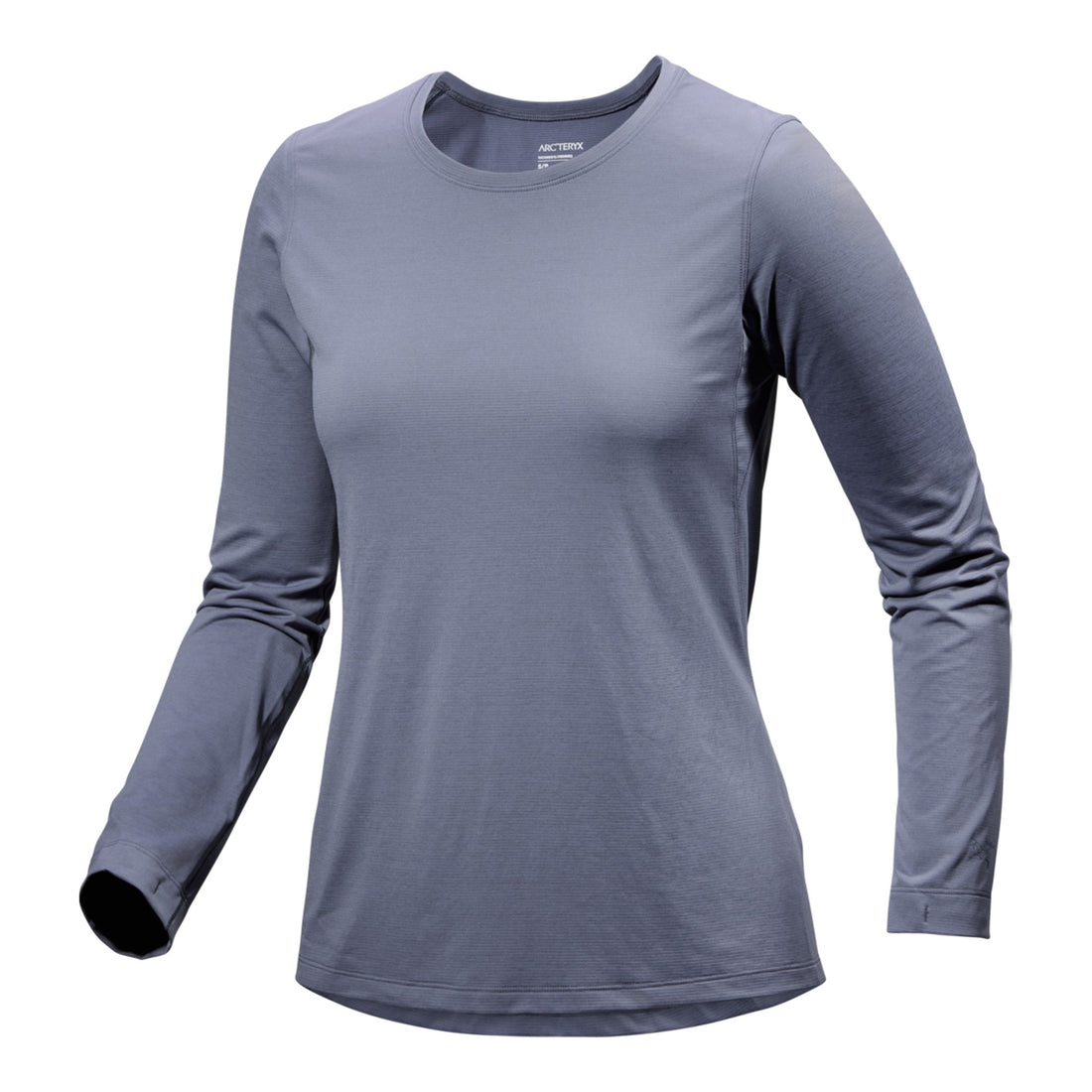 Taema Crew Long Sleeve Womens - Stratus Heather