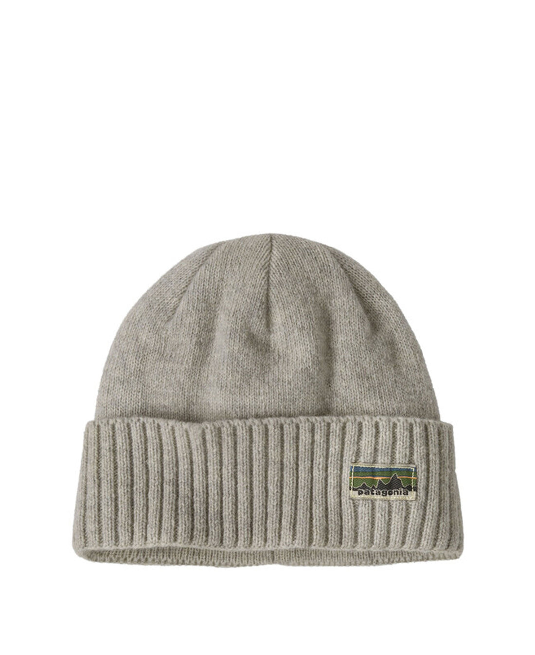 PATAGONIA - Brodeo Beanie - Og Legacy Label: Crisp Grey