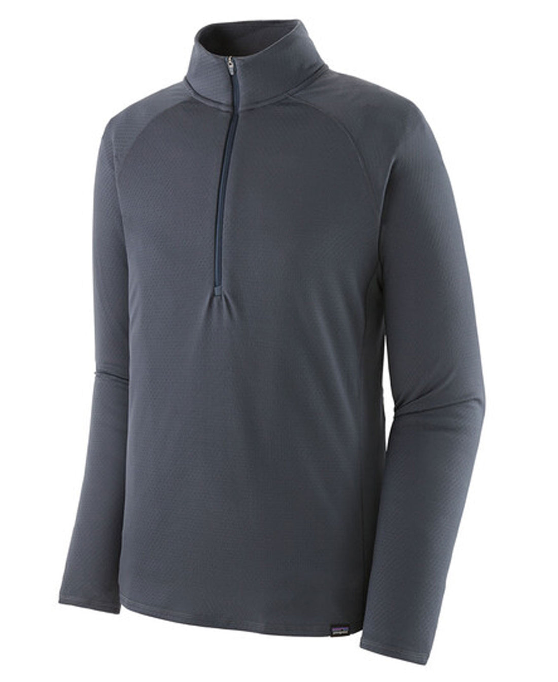 PATAGONIA -CAPILENE MW ZIP NECK - MENS - SMOLDER BLUE