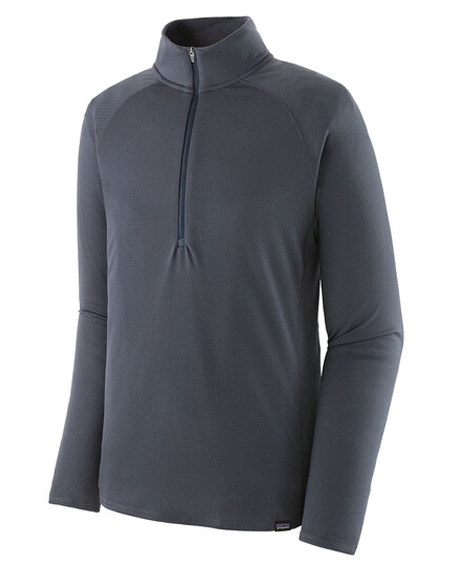 PATAGONIA -CAPILENE MW ZIP NECK - MENS - SMOLDER BLUE