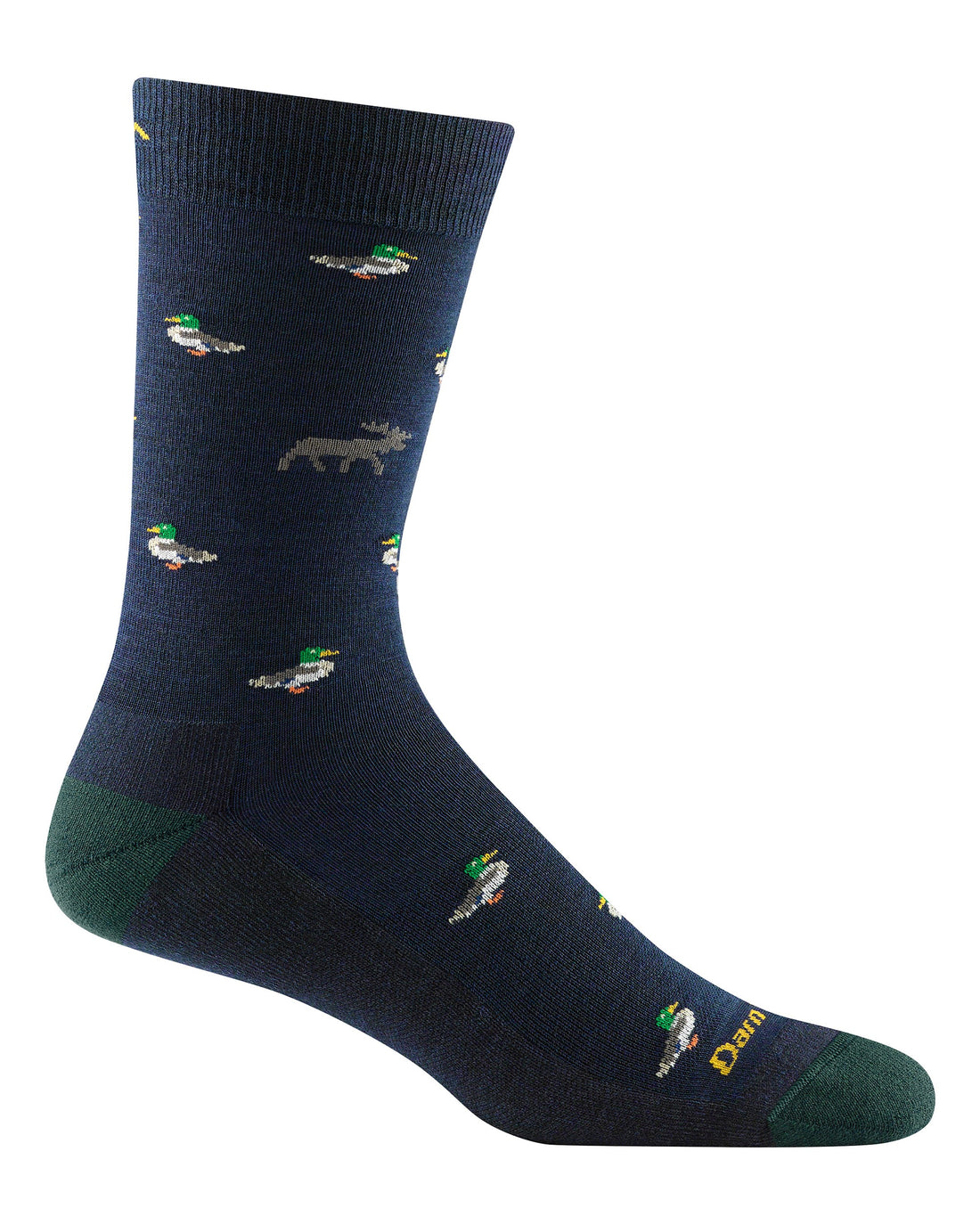 Duck Duck Moose Crew Lightweight Socks Mens - Eclipse