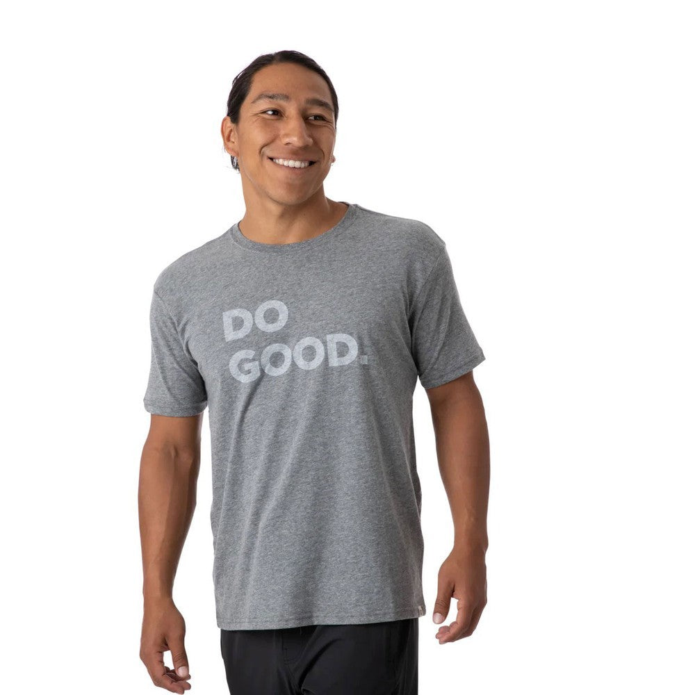 Do Good Organic T-Shirt Mens - Heather Grey
