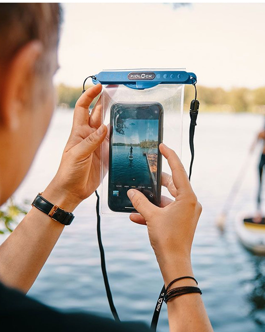 Dry Bag - Medi - Blue Magnetic Bar