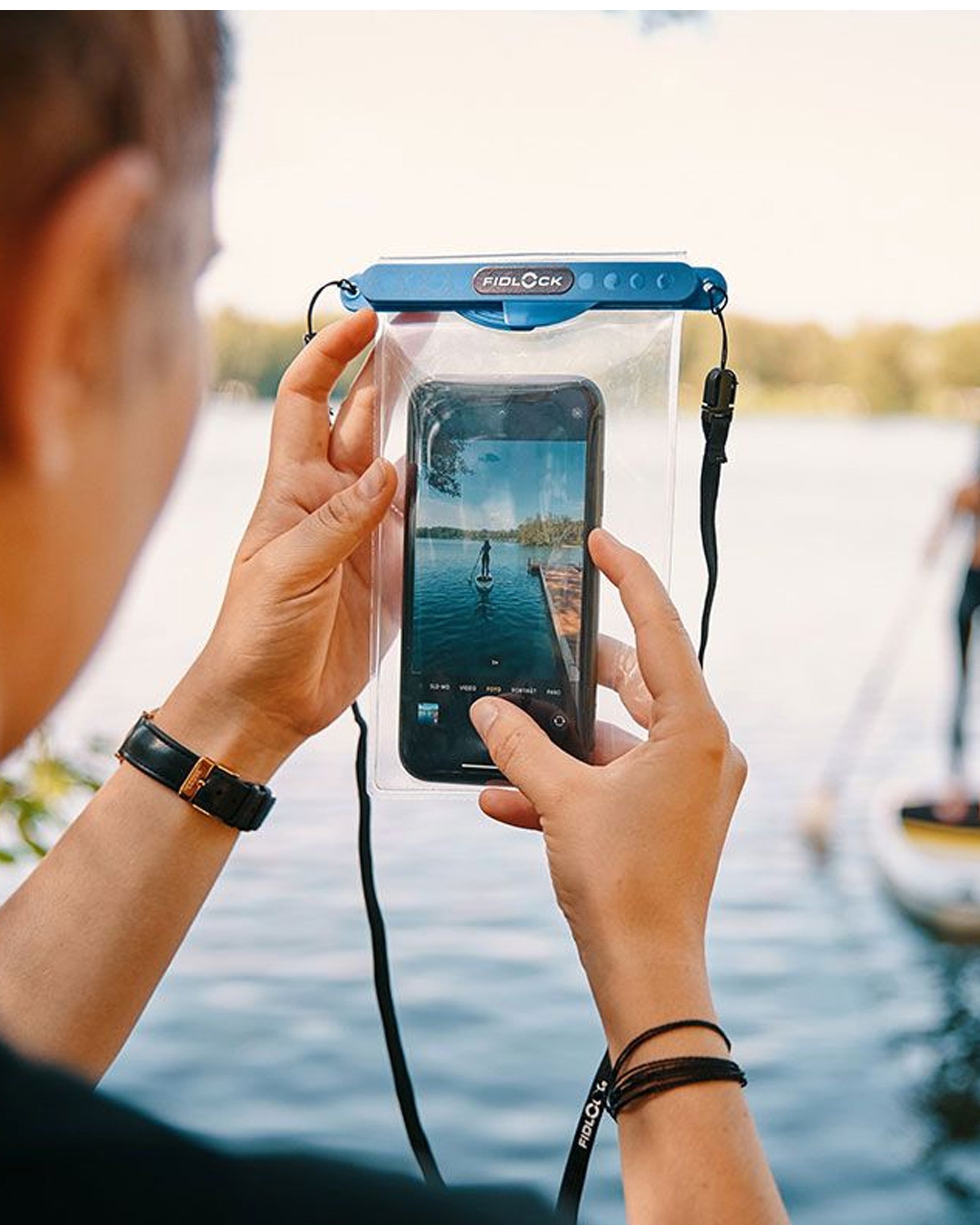 Dry Bag - Medi - Blue Magnetic Bar