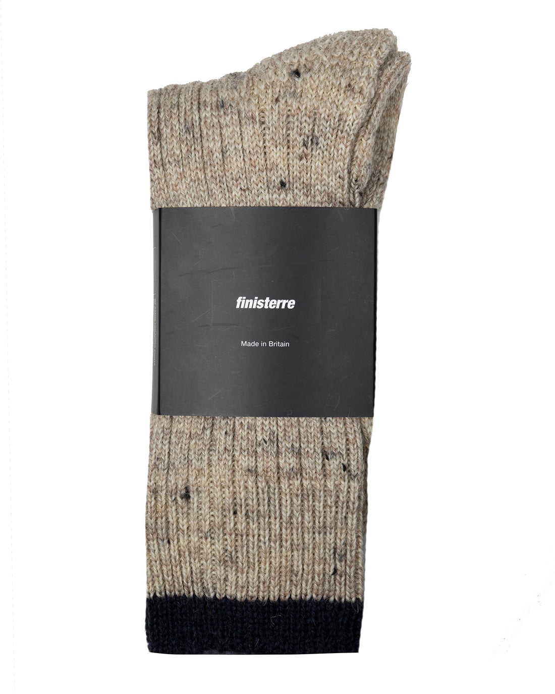 Bosun Sock - Oatmeal/Navy
