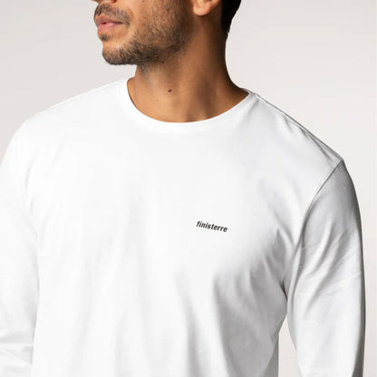 Harlyn Logo LS Tee Mens - White