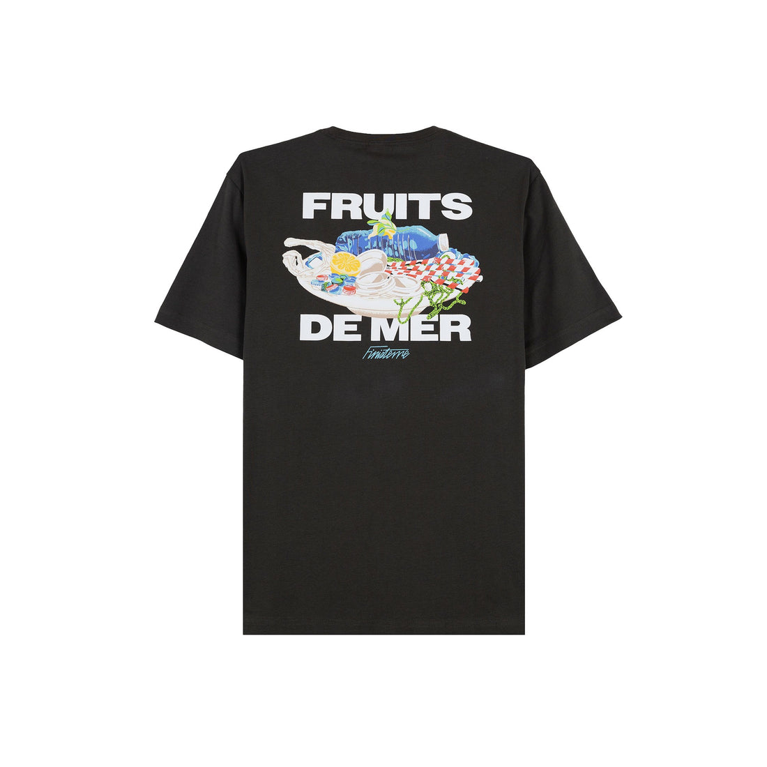 Fruit De Mer Tee Mens - Raven