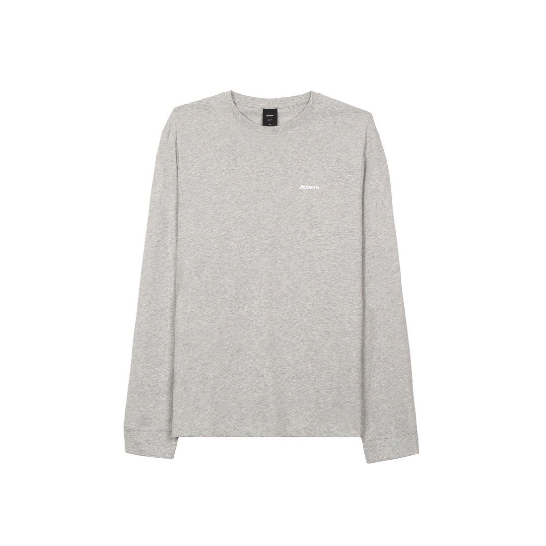 Harlyn Logo LS Tee Mens - Grey Marl
