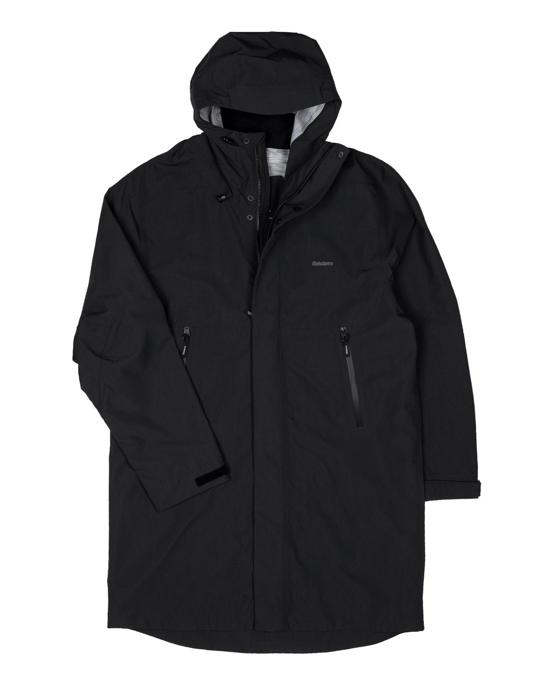 Longline Stormbird Jacket Mens - Black