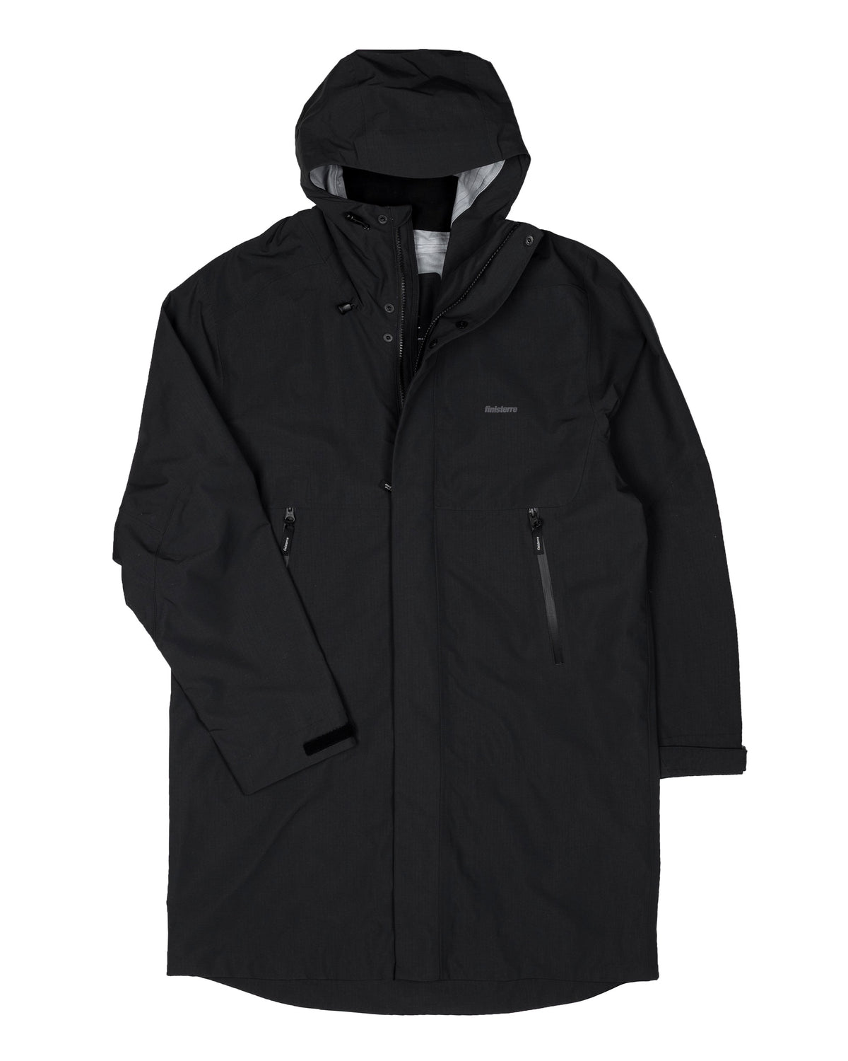 Longline Stormbird Jacket Mens - Black