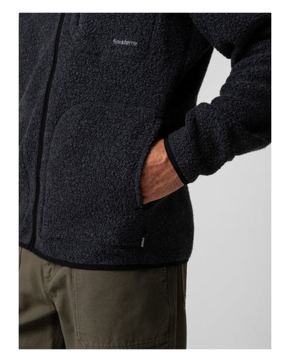 Portell Wool Fleece Jacket Mens - Slate