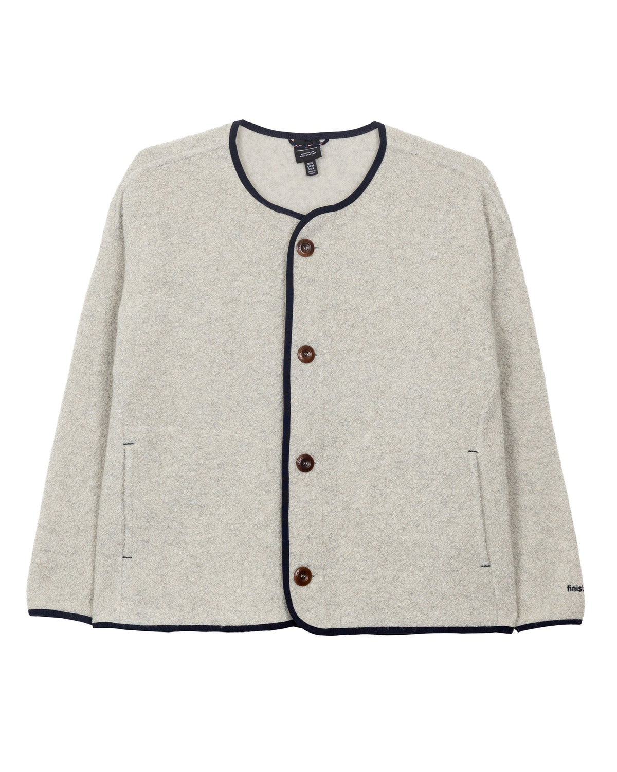 Elowen Button Through Cardigan Womens - Dove Grey