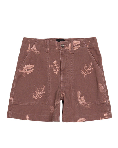 Floral Marine Yarrel Printed Short Womens - Floral Marine Print