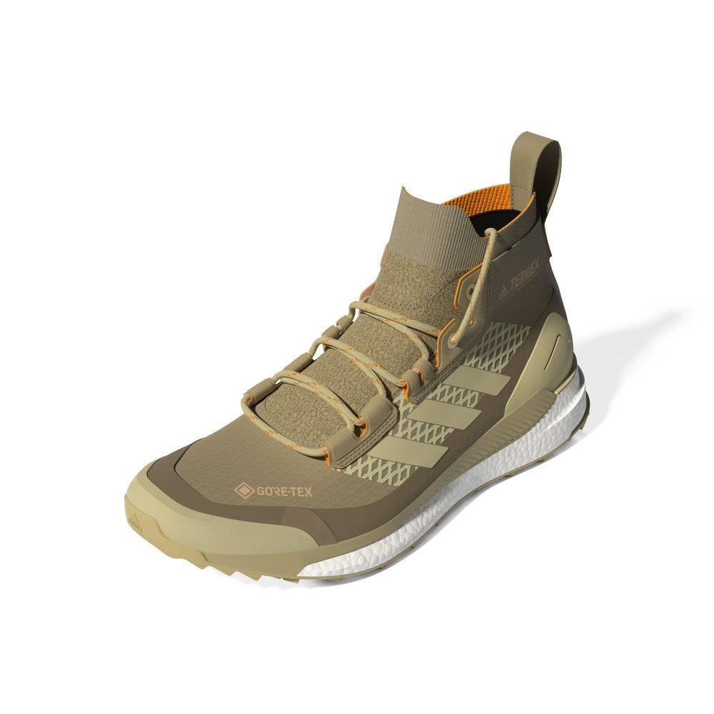 Terrex Free Hiker GTX Shoes Womens - Beige Tone/Sandy Beige/Pulse Amber