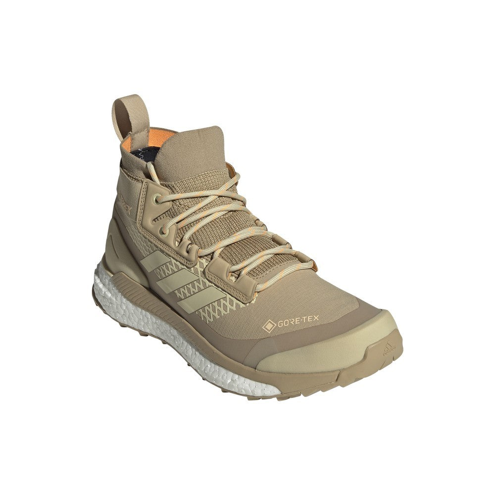 Terrex Free Hiker GTX Shoes Womens - Beige Tone/Sandy Beige/Pulse Amber