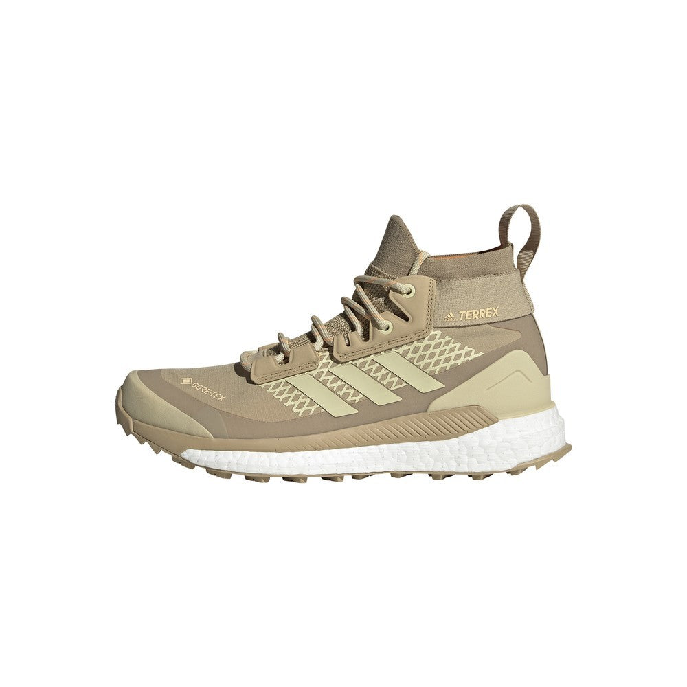 Terrex Free Hiker GTX Shoes Womens - Beige Tone/Sandy Beige/Pulse Amber