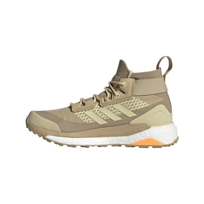 Terrex Free Hiker GTX Shoes Womens - Beige Tone/Sandy Beige/Pulse Amber