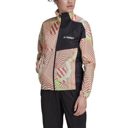 Trail Wind Jacket Womens - Almost Lime/Black