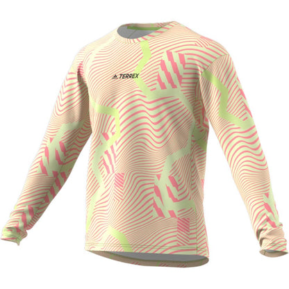 Tx Trail GFX Top Mens - Almost Lime/Acid Red