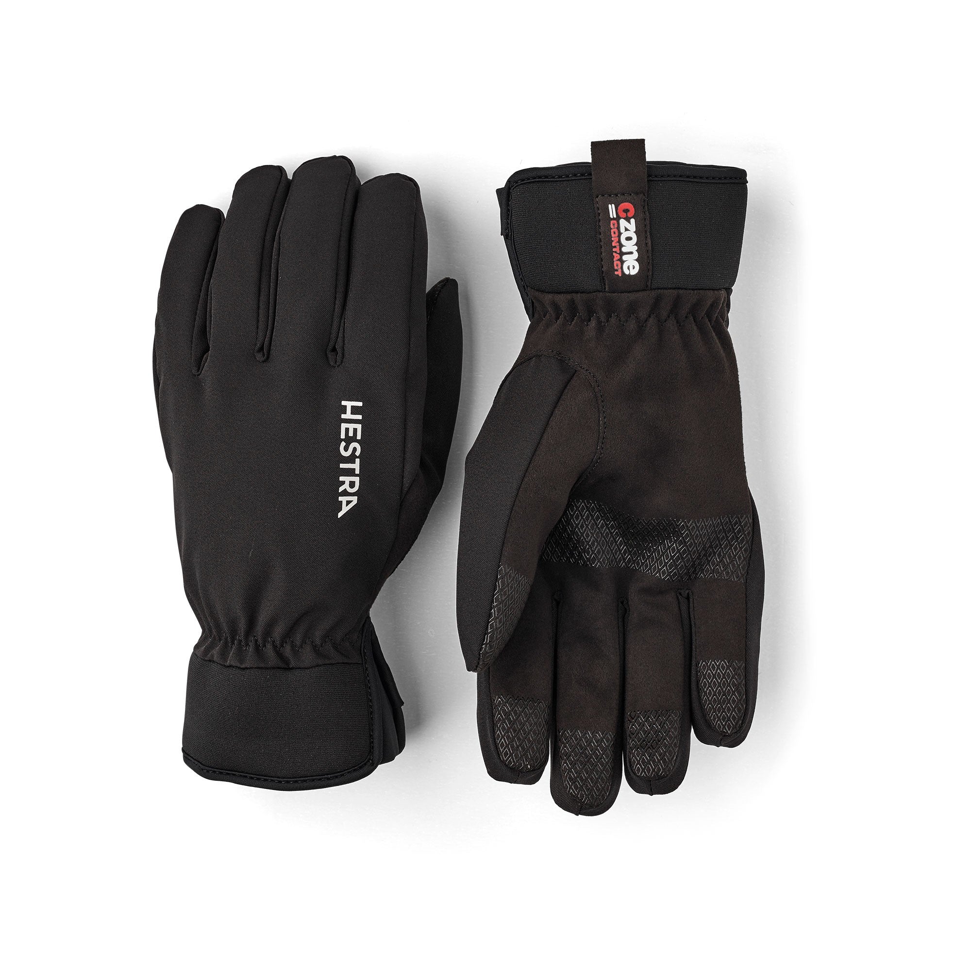 Czone Contact Glove - 5 Finger Glove - Black