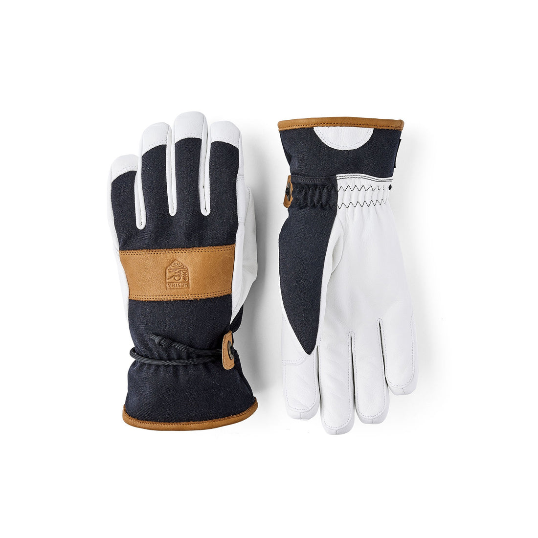 Voss Czone - 5 Finger Glove - Black/Cork