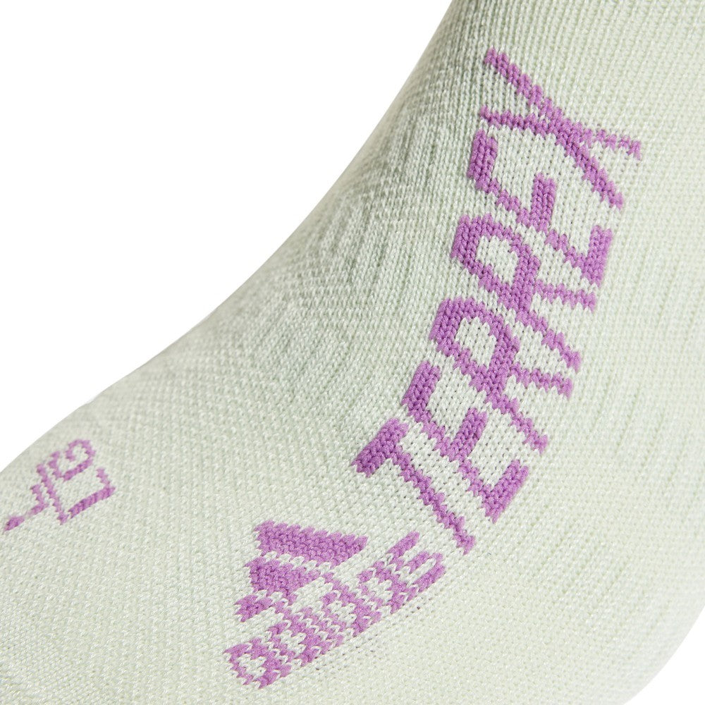 Trx Trail Traxion Crew Sock - Linen Green/Semi Pulse Lilac