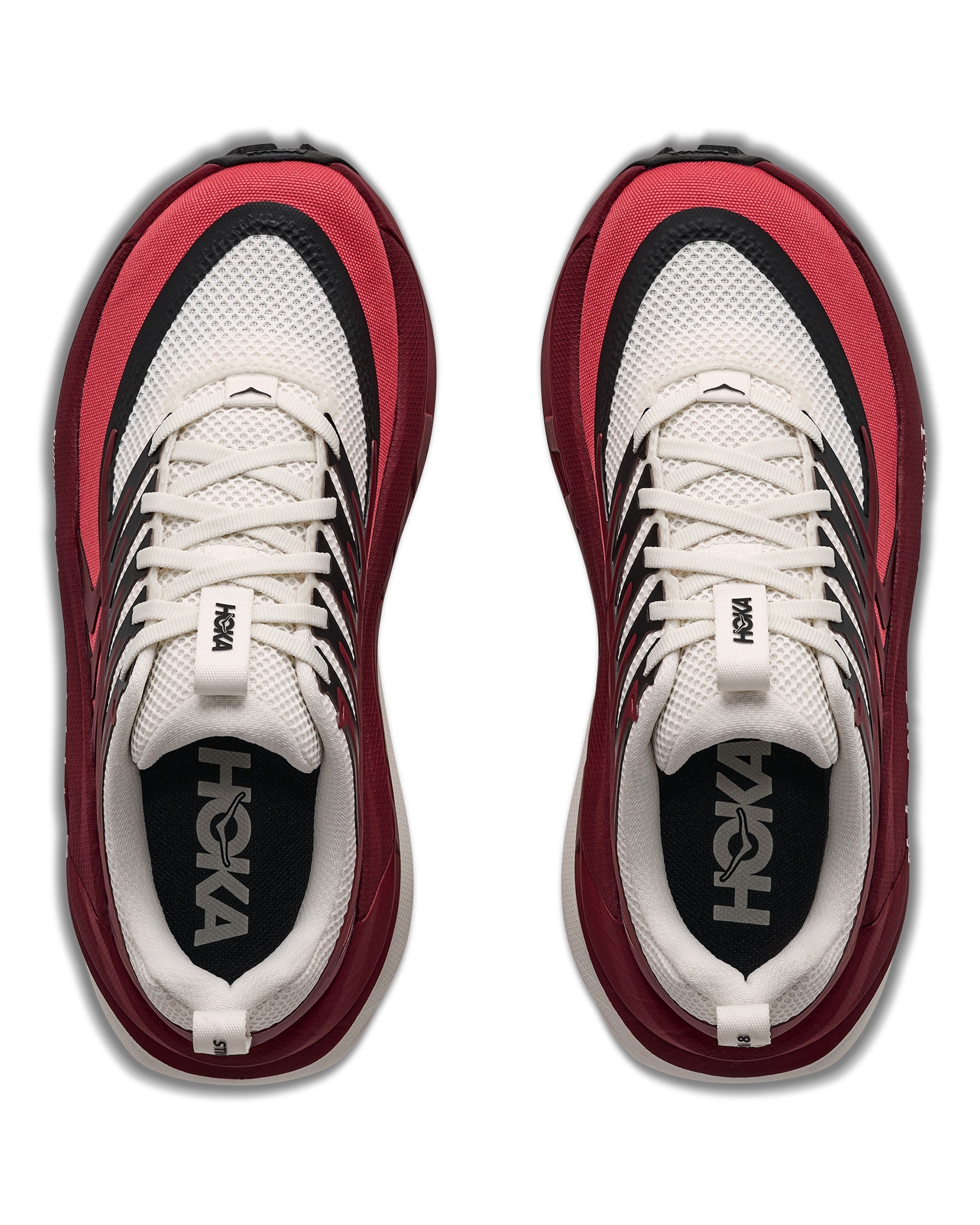 Stinson 8 Womens - Alabaster/Varsity Burgundy