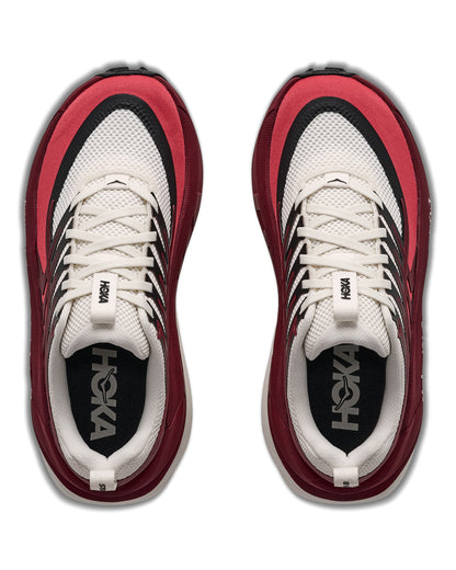 Stinson 8 Womens - Alabaster/Varsity Burgundy