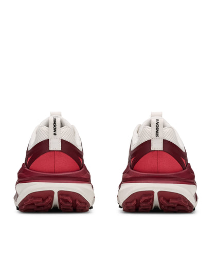 Stinson 8 Womens - Alabaster/Varsity Burgundy