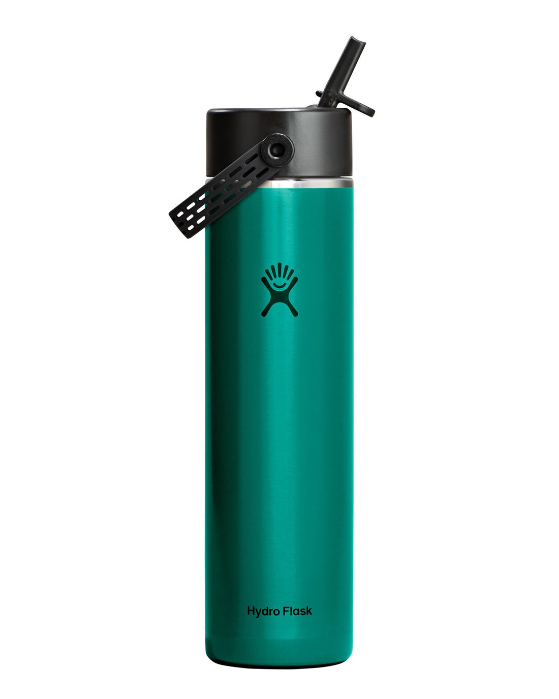 24oz Lightweight Wide Flex Straw Cap - Emerald Green