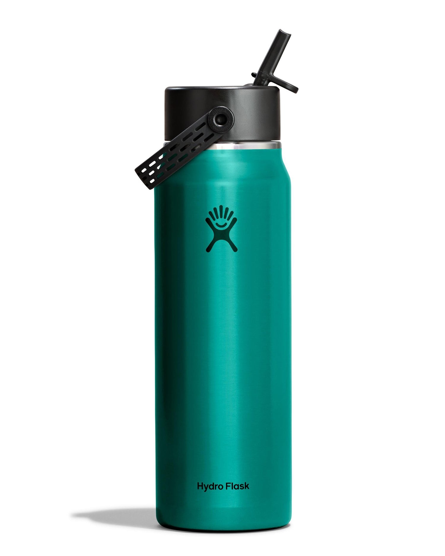 32oz Lightweight Wide Flex Straw Cap - Emerald Green