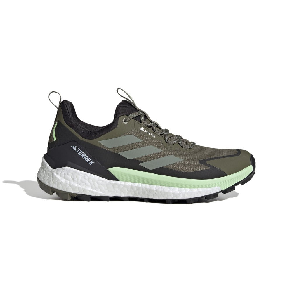 Free Hiker 2 Low GTX Shoes Mens - Olive Strata/Silver Green/Core Blac