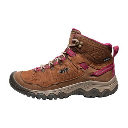 Targhee IV Mid Waterproof Womens - Bison/Beaujolais