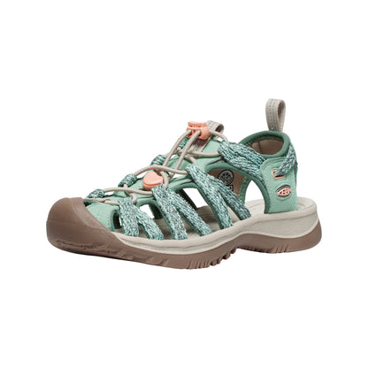 Keen Whisper Sandal Womens - Granite Green/Peach Parfait