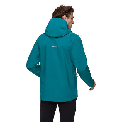 Crater Pro HS Hooded Jacket Mens - Deep Teal