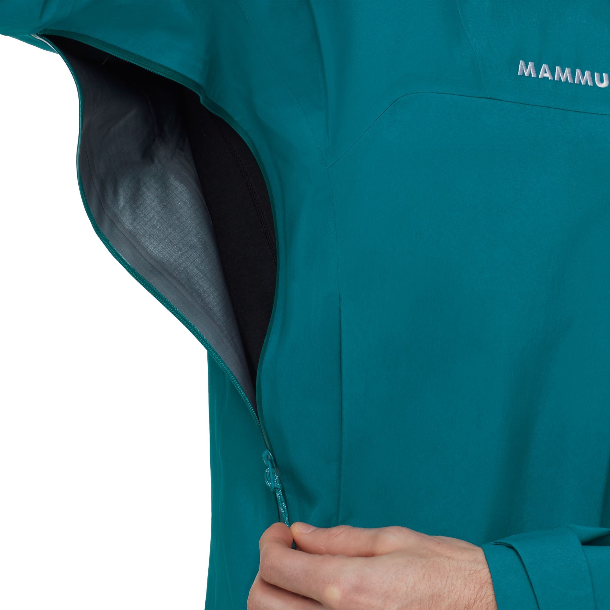 Crater Pro HS Hooded Jacket Mens - Deep Teal