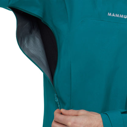 Crater Pro HS Hooded Jacket Mens - Deep Teal