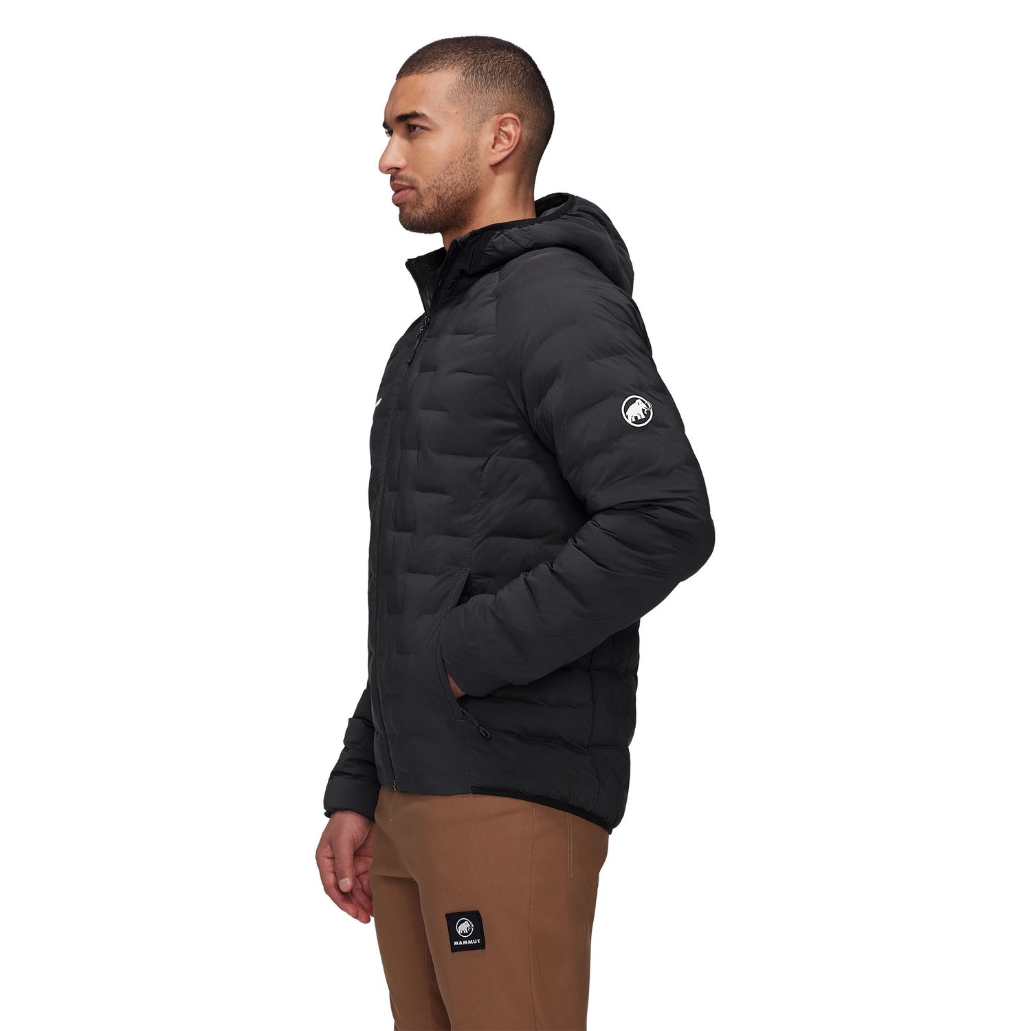 Sender IN Hooded Jacket Mens- Black