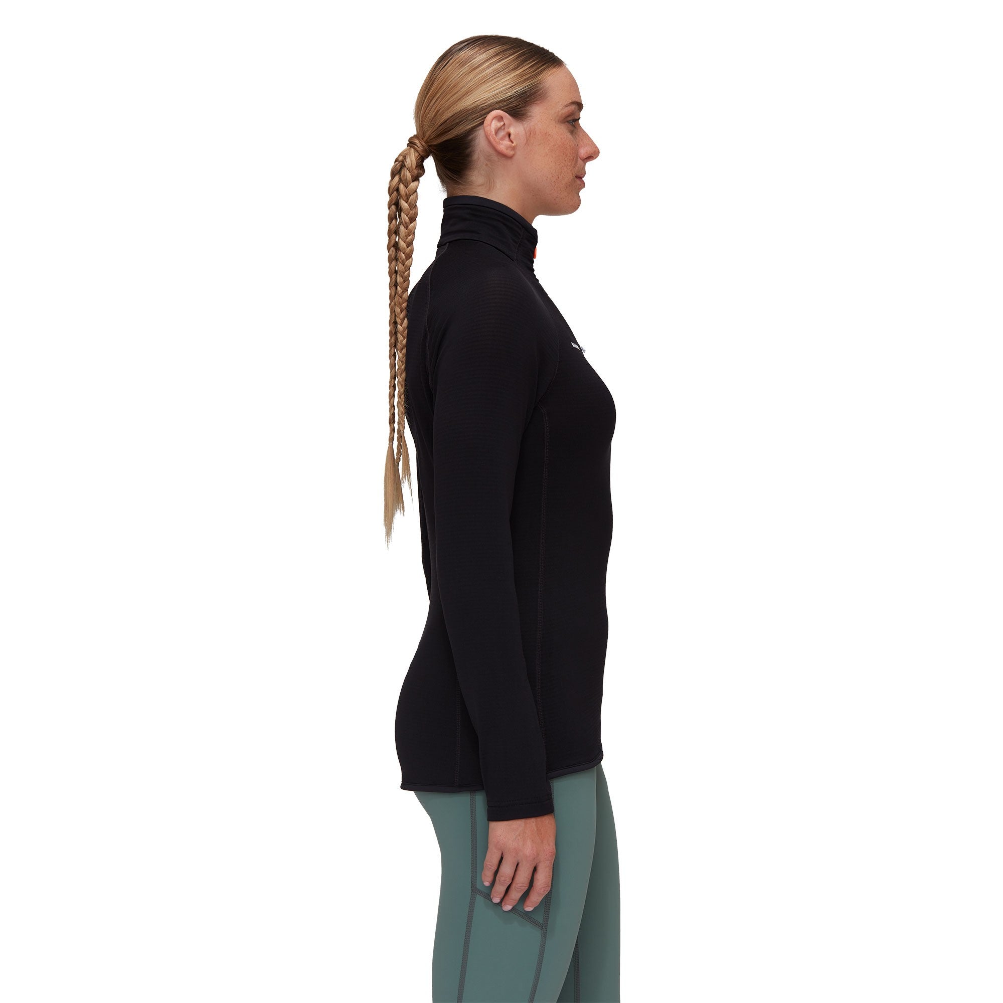 Aenergy Light ML Half Zip Pullover Womens - Black