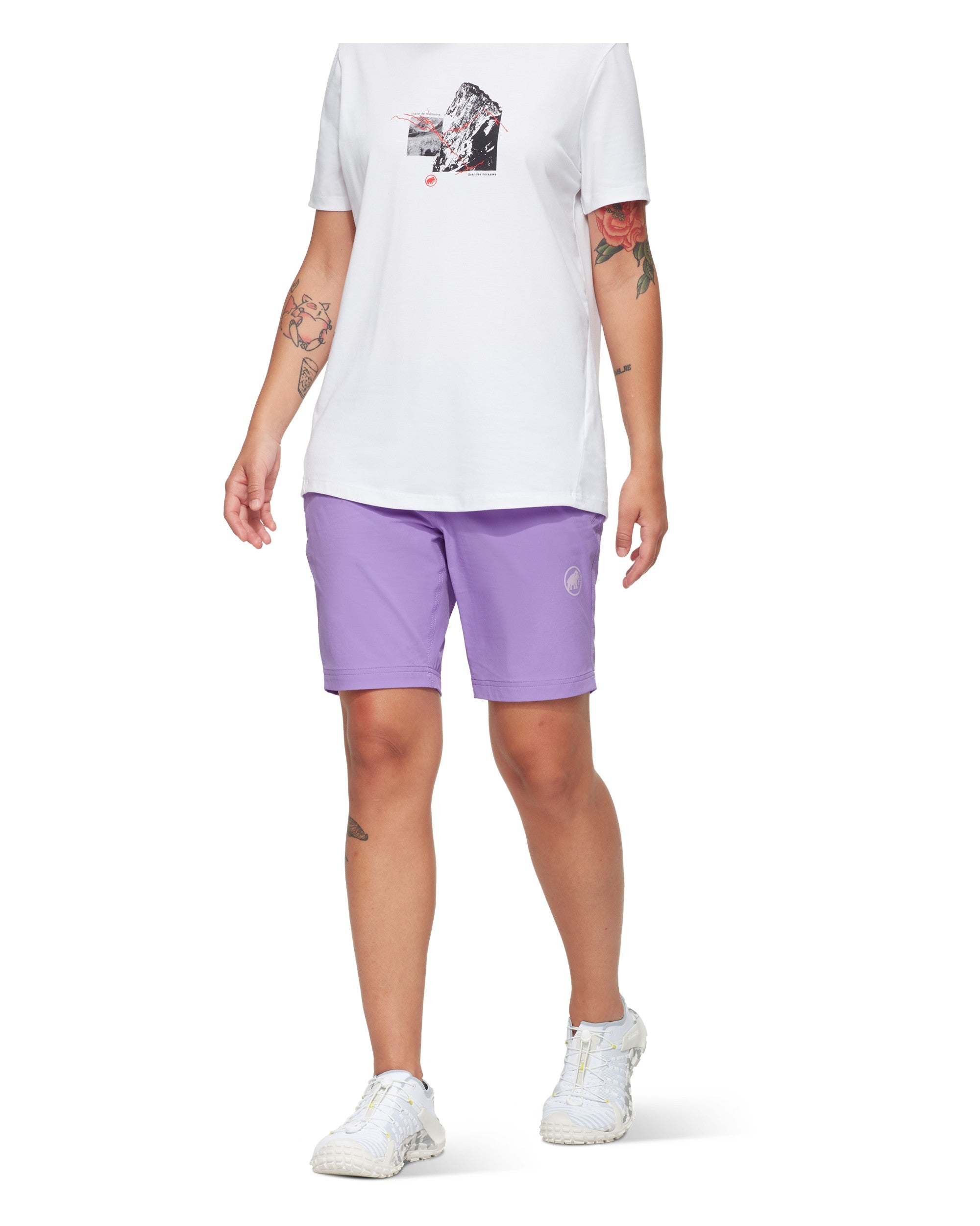 Hiking V Shorts Womens - Lavandin