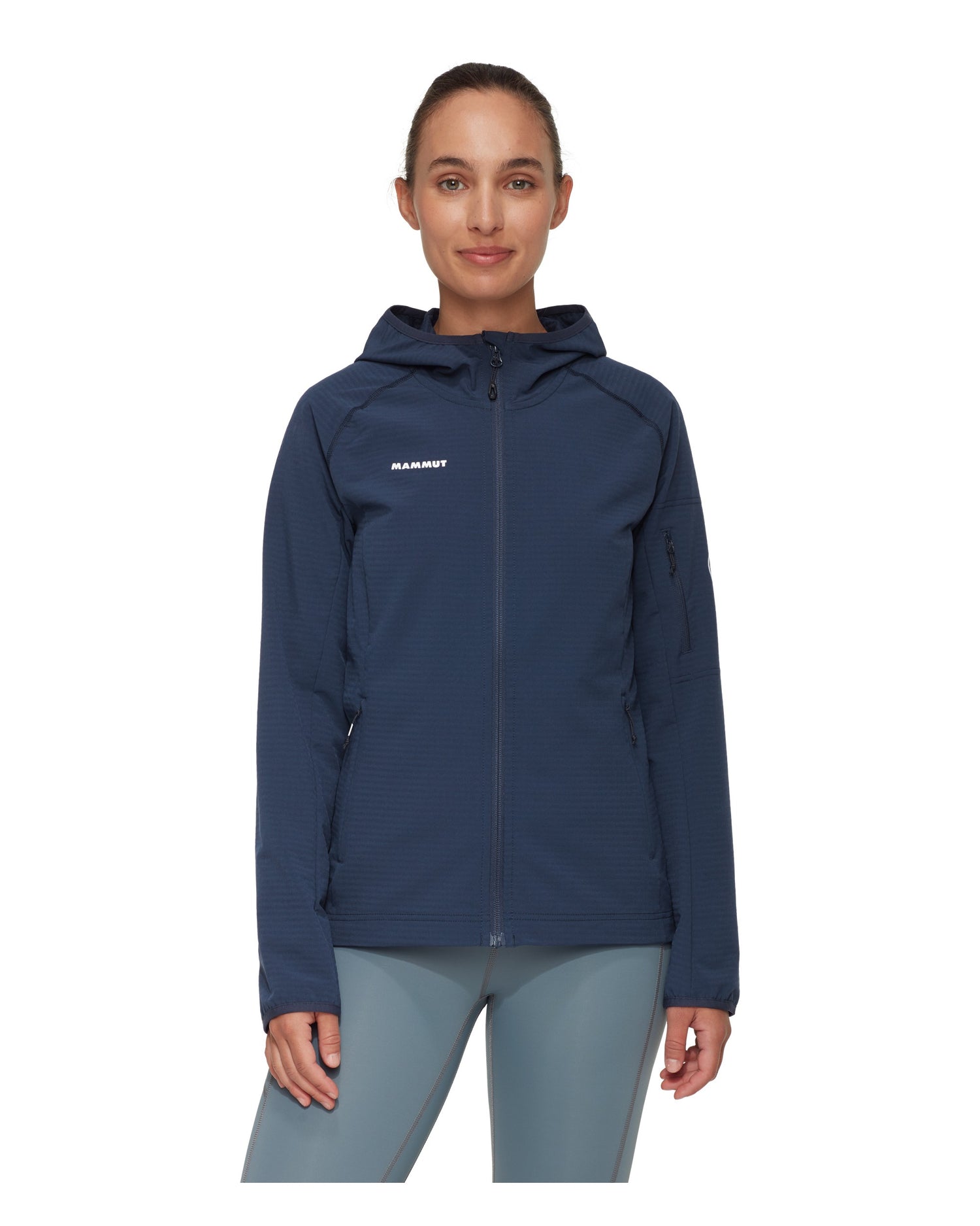 Madris Light ML Hooded Jacket Womens - Marine