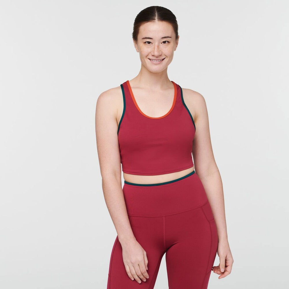 Mari Crop Top Womens - Raspberry