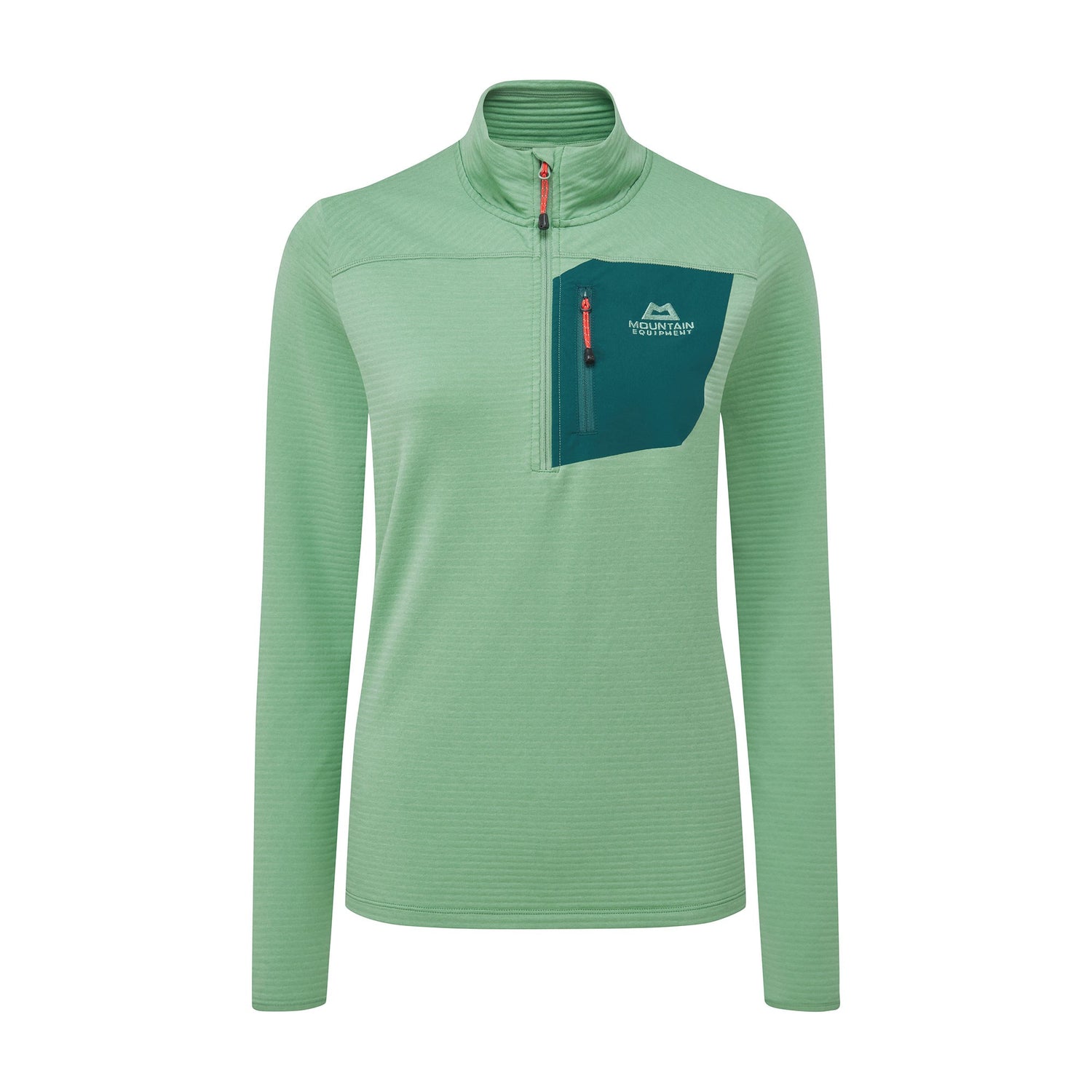 Lumiko Zip T Womens - Lichen Green/Deep Teal