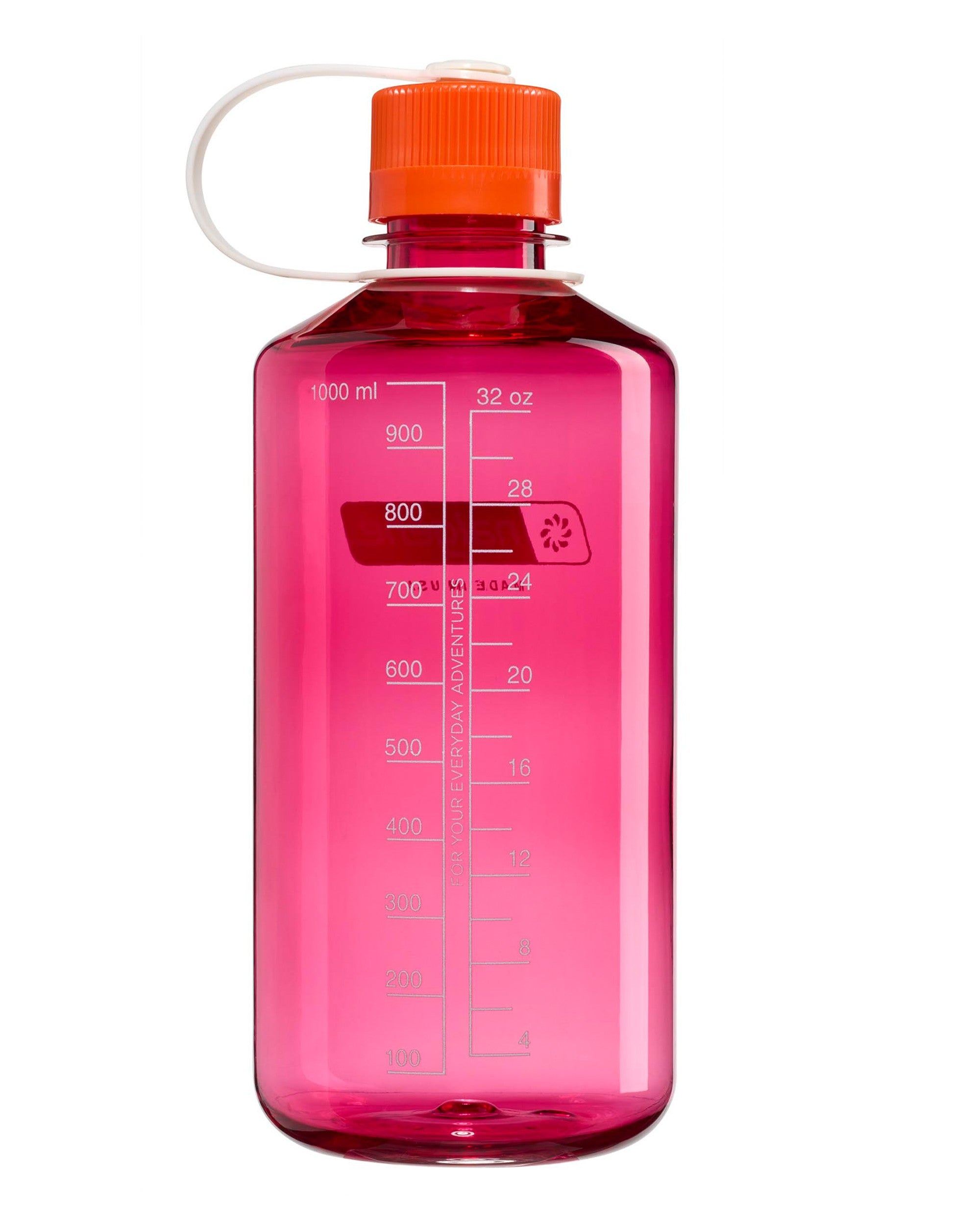 Narrow Mouth 1L Tritan Sustain - Fuschia Purple - Flame Cap