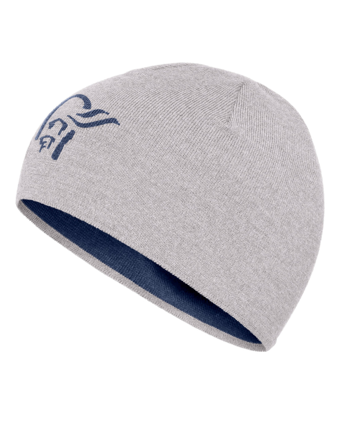 /29 Light Merinoull Logo Beanie - Grey Melange