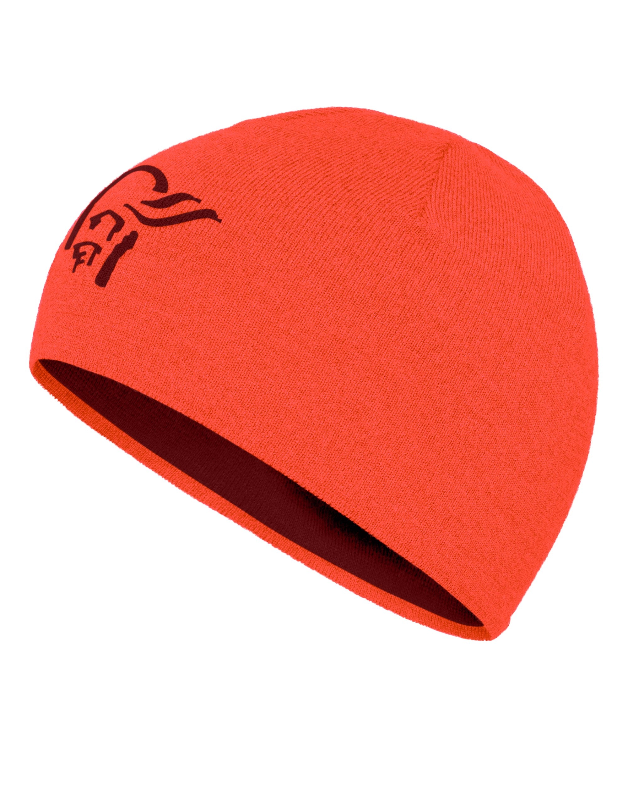 /29 Light MerinoUll Logo Beanie - Baked Apple