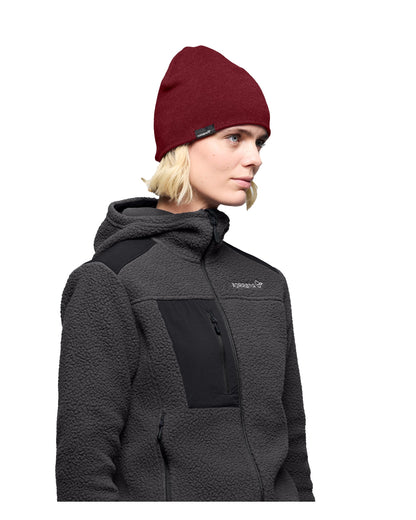 /29 Mid Cotton Logo Beanie - Port