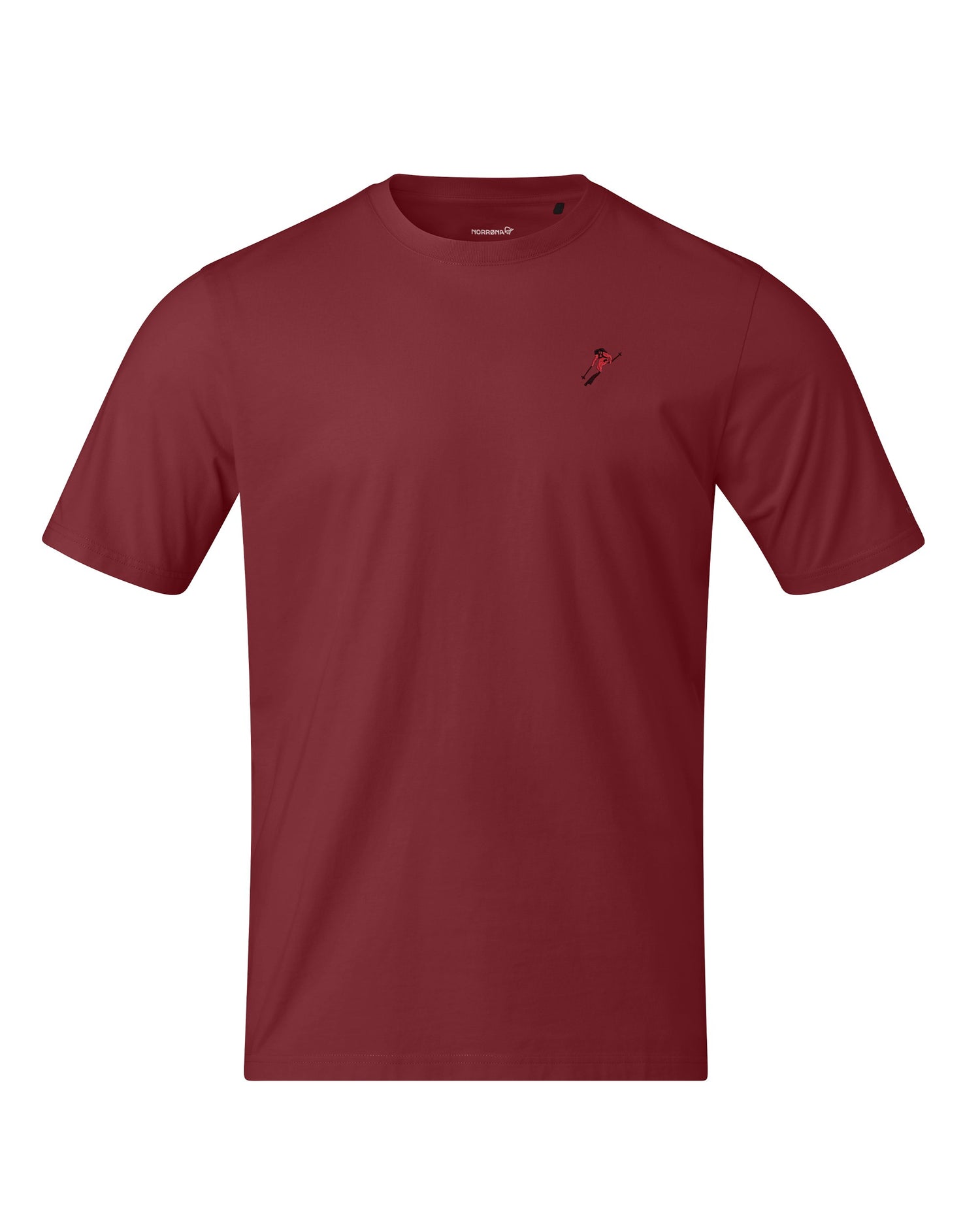 /29 Cotton Activity Embroidery T-Shirt Mens - Port
