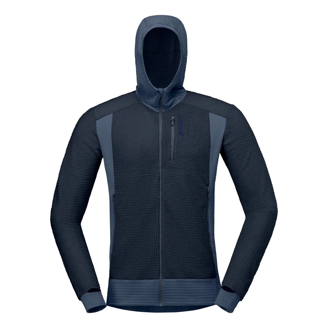 Falketind Alpha120 Zip Hood Mens - Indigo Night